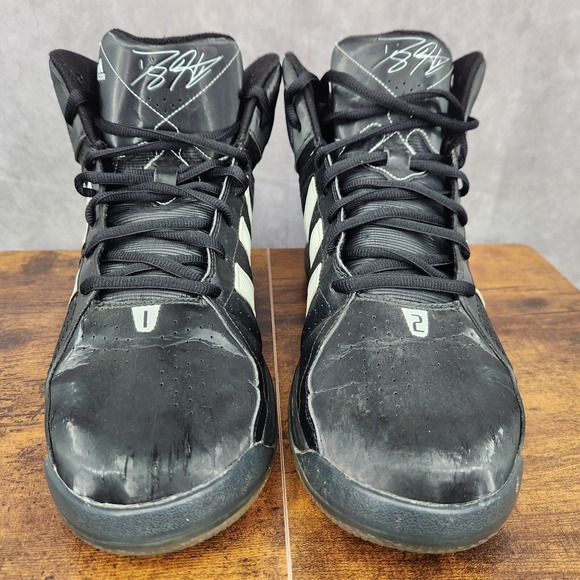 Adidas AdiPower Sneakers Mens 14 Black White Dwight Howard 2011 Basketball Shoes main image 10